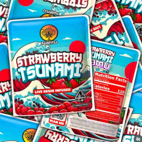 Namu Candy. 24 Hour Delivery. (PS) NAMU CANDY STRAWBERRY TSUNAMI-1000mg